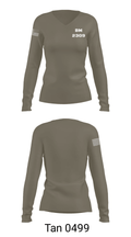 BM 2309 72675136 Women's Long Sleeve V-neck Shirt - 41