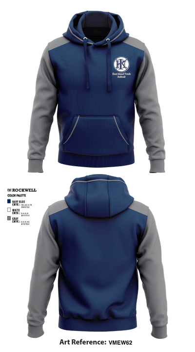 Kent Island Youth Softball 28747832 Hoodie - 3