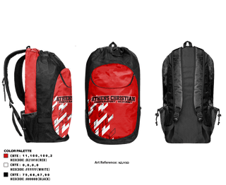 Gear Bag, Athens Christian Preparatory Academy, Spirit Store, Teamtime, Team time, sublimation, custom sports apparel, team uniforms, spirit wear, spiritwear, sports uniforms, custom shirts, team store, custom team store, fundraiser sports, apparel fundraiser
