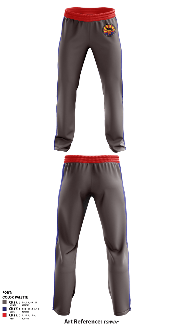 Sweatpants, Arizona Underwater Explorers, , Teamtime, Team time, sublimation, custom sports apparel, team uniforms, spirit wear, spiritwear, sports uniforms, custom shirts, team store, custom team store, fundraiser sports, apparel fundraiser