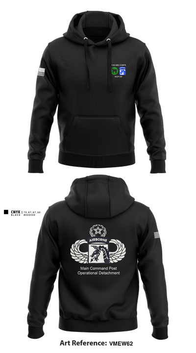 MCPOD-XVIII ABN CORPS 34488688 Hoodie - 4