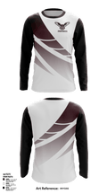 Nyack High School team Football 73456749 Long Sleeve Performance Shirt - 1
