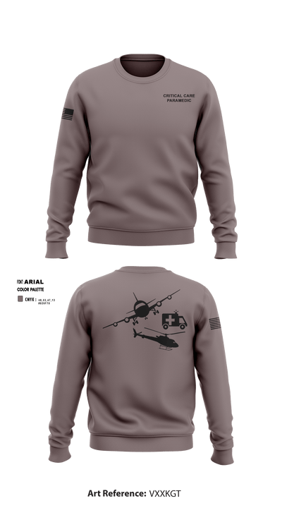 Critical Care 71499823 Crew Neck Sweatshirt - 1