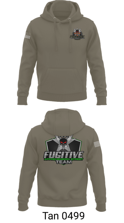 Fugitive apprehension street team 48139559 Hoodie - 40