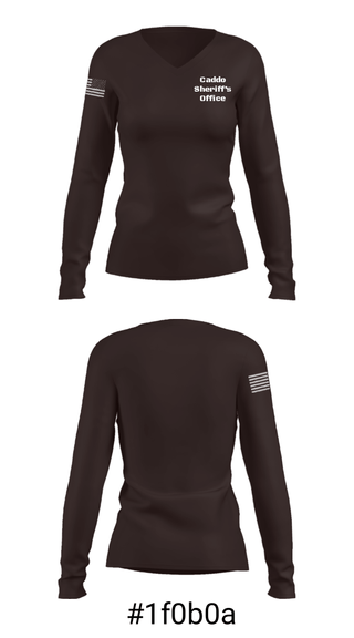Women's Long Sleeve Vneck Shirt, , Police, Teamtime, Team time, sublimation, custom sports apparel, team uniforms, spirit wear, spiritwear, sports uniforms, custom shirts, team store, custom team store, fundraiser sports, apparel fundraiser