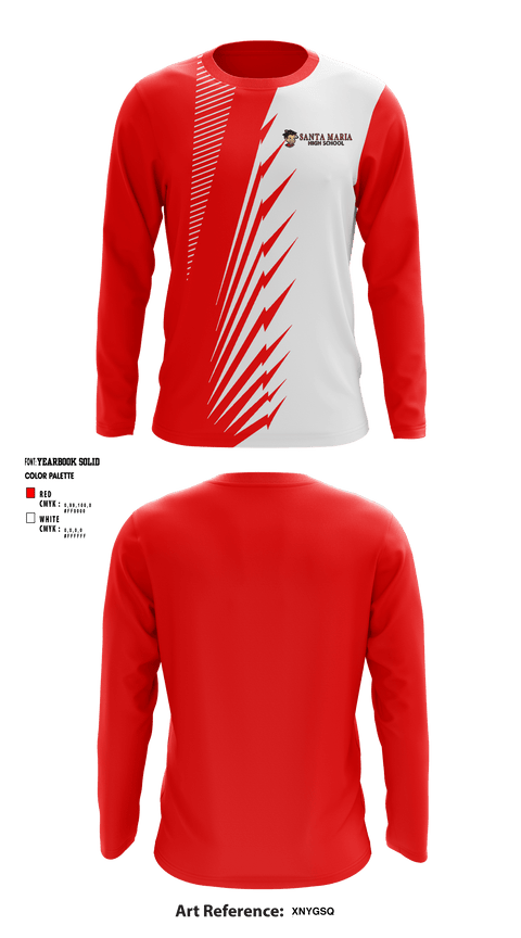 Long Sleeve Performance Shirt, Santa Maria High School Softball, Softball, Teamtime, Team time, sublimation, custom sports apparel, team uniforms, spirit wear, spiritwear, sports uniforms, custom shirts, team store, custom team store, fundraiser sports, apparel fundraiser