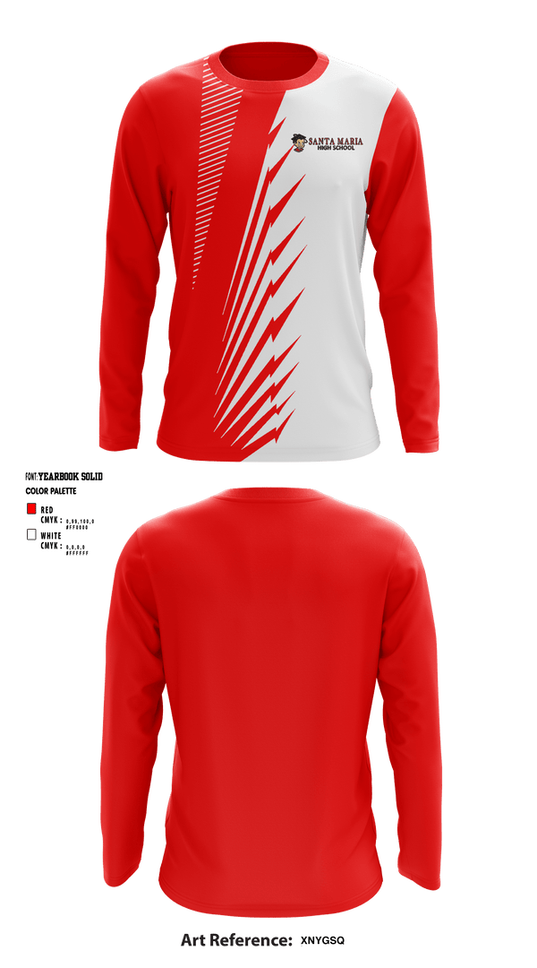 Long Sleeve Performance Shirt, Santa Maria High School Softball, Softball, Teamtime, Team time, sublimation, custom sports apparel, team uniforms, spirit wear, spiritwear, sports uniforms, custom shirts, team store, custom team store, fundraiser sports, apparel fundraiser
