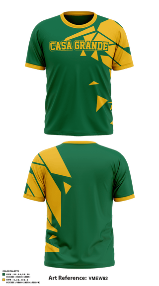 Short Sleeve Performance Shirt, Casa Grande Middle School, Spirit Store, Teamtime, Team time, sublimation, custom sports apparel, team uniforms, spirit wear, spiritwear, sports uniforms, custom shirts, team store, custom team store, fundraiser sports, apparel fundraiser