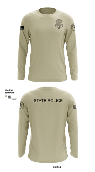 Long Sleeve Performance Shirt, , Police, Teamtime, Team time, sublimation, custom sports apparel, team uniforms, spirit wear, spiritwear, sports uniforms, custom shirts, team store, custom team store, fundraiser sports, apparel fundraiser