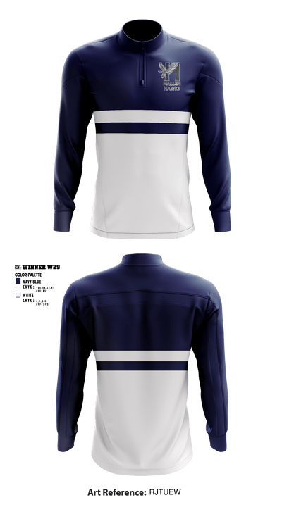The Hallen School 64711514 Quarter Zip Jacket - 1