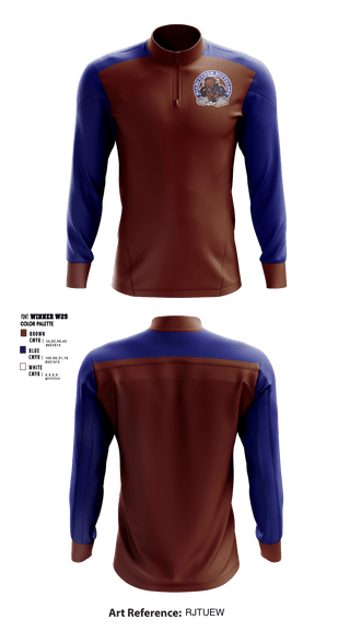 Quarter Zip Jacket, Miami-Yoder School, Spirit Store, Teamtime, Team time, sublimation, custom sports apparel, team uniforms, spirit wear, spiritwear, sports uniforms, custom shirts, team store, custom team store, fundraiser sports, apparel fundraiser