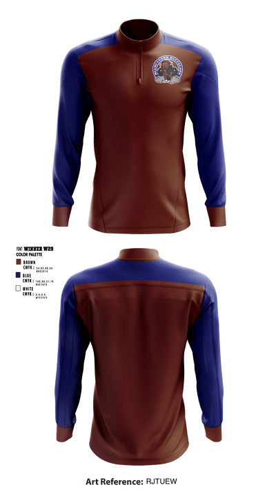 Miami-Yoder School 14034949 Quarter Zip Jacket - 1