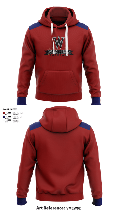 Westhills Baseball 31077109 Hoodie - 2