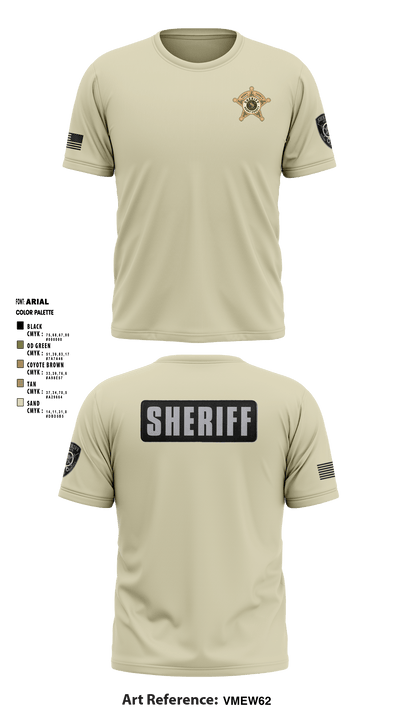 Henry County S.E.R.T. 87395571 Short Sleeve Performance Shirt - 5