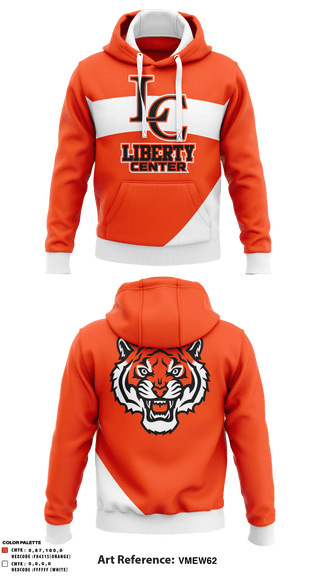 Hoodie, Liberty Center Middle School, Spirit Store, Teamtime, Team time, sublimation, custom sports apparel, team uniforms, spirit wear, spiritwear, sports uniforms, custom shirts, team store, custom team store, fundraiser sports, apparel fundraiser