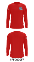Ramona High School Cheer 63136049 Long Sleeve Performance Shirt - 17