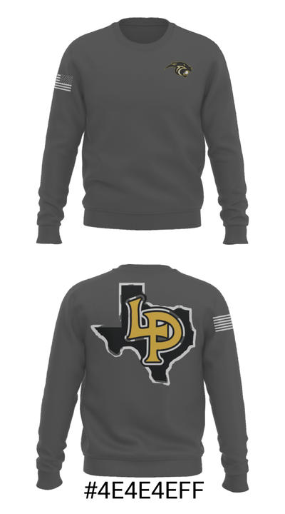 Liberty High School Cross Country 70413236 Crew Neck Sweatshirt - 11