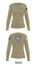 23-18 38846496 Women's Long Sleeve V-neck Shirt - 42