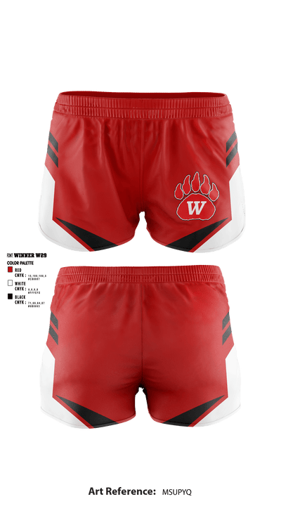 Wadsworth High School Gymnastics 58718046 Women's Shorts - 1