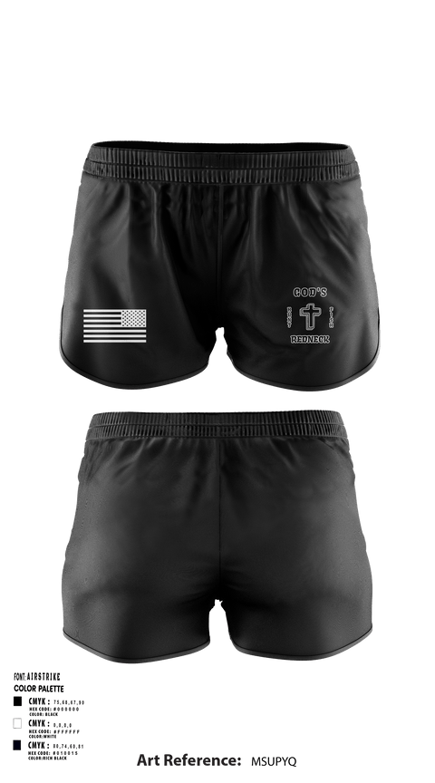 Women's Shorts, REDNECK'S, Marines, Teamtime, Team time, sublimation, custom sports apparel, team uniforms, spirit wear, spiritwear, sports uniforms, custom shirts, team store, custom team store, fundraiser sports, apparel fundraiser