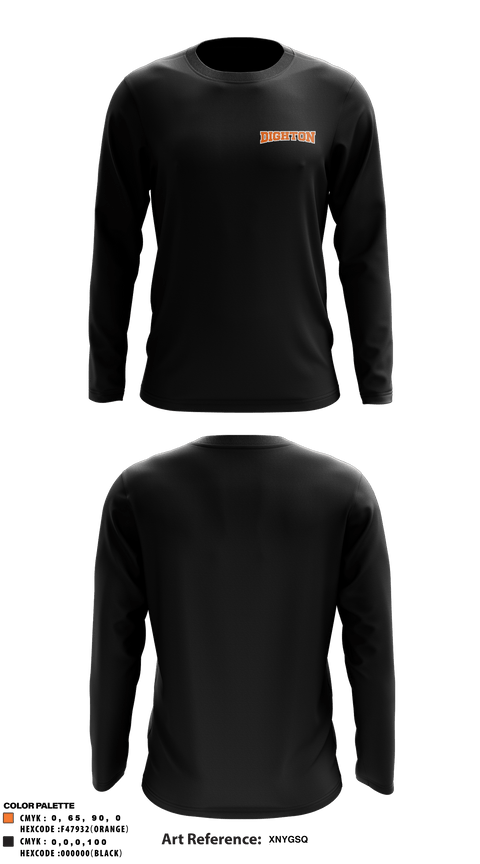 Long Sleeve Performance Shirt, Dighton High School, Spirit Store, Teamtime, Team time, sublimation, custom sports apparel, team uniforms, spirit wear, spiritwear, sports uniforms, custom shirts, team store, custom team store, fundraiser sports, apparel fundraiser