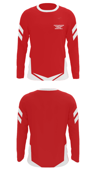 Long Sleeve Performance Shirt, South Western Senior High School Basketball, Men's Basketball, Teamtime, Team time, sublimation, custom sports apparel, team uniforms, spirit wear, spiritwear, sports uniforms, custom shirts, team store, custom team store, fundraiser sports, apparel fundraiser