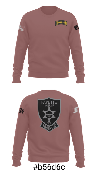 Crew Neck Sweatshirt, , Police, Teamtime, Team time, sublimation, custom sports apparel, team uniforms, spirit wear, spiritwear, sports uniforms, custom shirts, team store, custom team store, fundraiser sports, apparel fundraiser