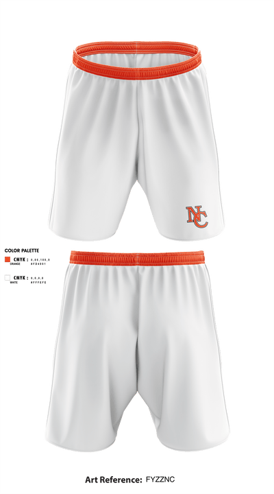 North Canton Hoover Vikings 38397364 Athletic Shorts With Pockets - 2