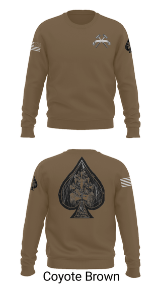 Crew Neck Sweatshirt, , Army, Teamtime, Team time, sublimation, custom sports apparel, team uniforms, spirit wear, spiritwear, sports uniforms, custom shirts, team store, custom team store, fundraiser sports, apparel fundraiser