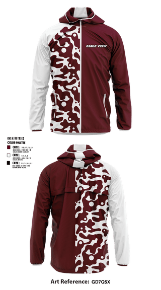 Windbreaker, Eagle View Elementary School, Spirit Store, Teamtime, Team time, sublimation, custom sports apparel, team uniforms, spirit wear, spiritwear, sports uniforms, custom shirts, team store, custom team store, fundraiser sports, apparel fundraiser