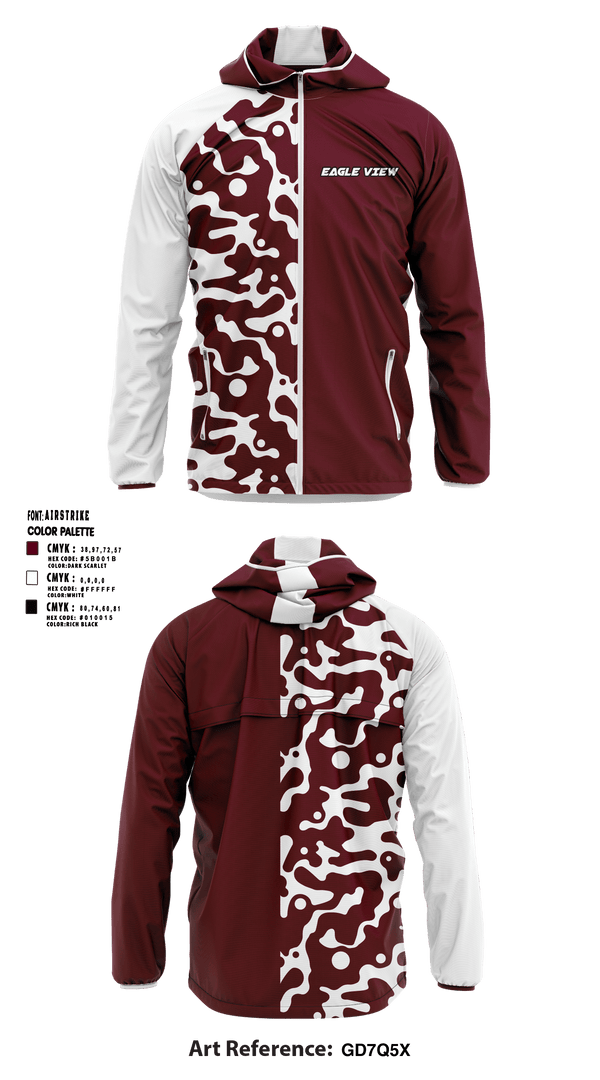 Windbreaker, Eagle View Elementary School, Spirit Store, Teamtime, Team time, sublimation, custom sports apparel, team uniforms, spirit wear, spiritwear, sports uniforms, custom shirts, team store, custom team store, fundraiser sports, apparel fundraiser