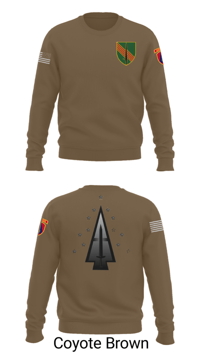 A Co, 1st BN, 4SFAB 88998967 Crew Neck Sweatshirt - 8
