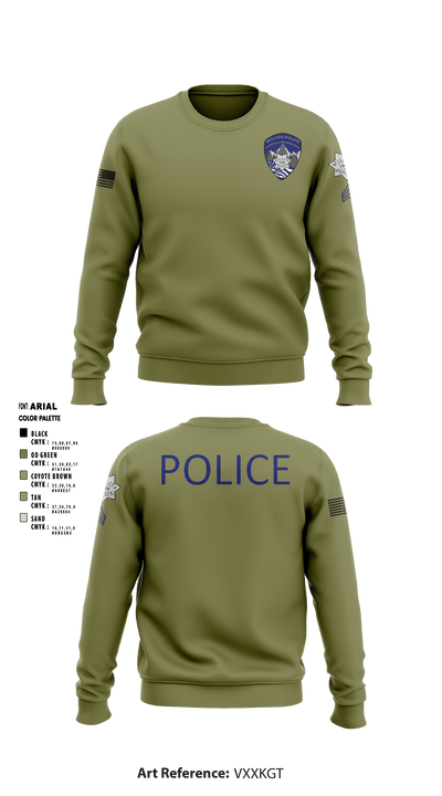Willits Little Lake JRTF 70658416 Crew Neck Sweatshirt - 2