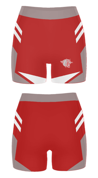 Women's Compression Shorts, Bisbee High School, Spirit Store, Teamtime, Team time, sublimation, custom sports apparel, team uniforms, spirit wear, spiritwear, sports uniforms, custom shirts, team store, custom team store, fundraiser sports, apparel fundraiser