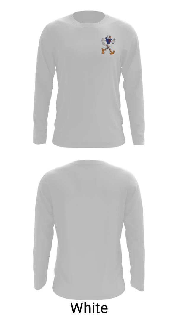 Long Sleeve Performance Shirt, John F Kennedy High School Basketball, Men's Basketball, Teamtime, Team time, sublimation, custom sports apparel, team uniforms, spirit wear, spiritwear, sports uniforms, custom shirts, team store, custom team store, fundraiser sports, apparel fundraiser