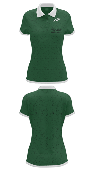 Women's Short Sleeve Performance Polo, Kettle Moraine Lutheran High School Soccer, Women's Soccer, Teamtime, Team time, sublimation, custom sports apparel, team uniforms, spirit wear, spiritwear, sports uniforms, custom shirts, team store, custom team store, fundraiser sports, apparel fundraiser