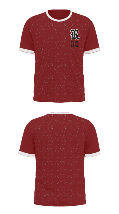 Riverbank High School 34077007 Short Sleeve Performance Shirt - 26
