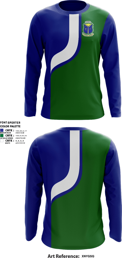 Natabua Alma Mater 44603086 Long Sleeve Performance Shirt - 1