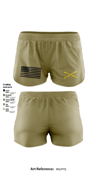 Ranger Panties, , Army, Teamtime, Team time, sublimation, custom sports apparel, team uniforms, spirit wear, spiritwear, sports uniforms, custom shirts, team store, custom team store, fundraiser sports, apparel fundraiser