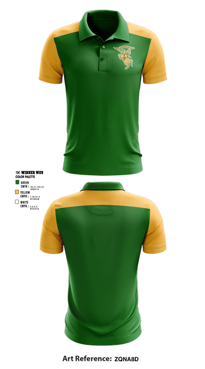 Northridge High School Cheer 12763926 Short Sleeve Performance Polo - 1