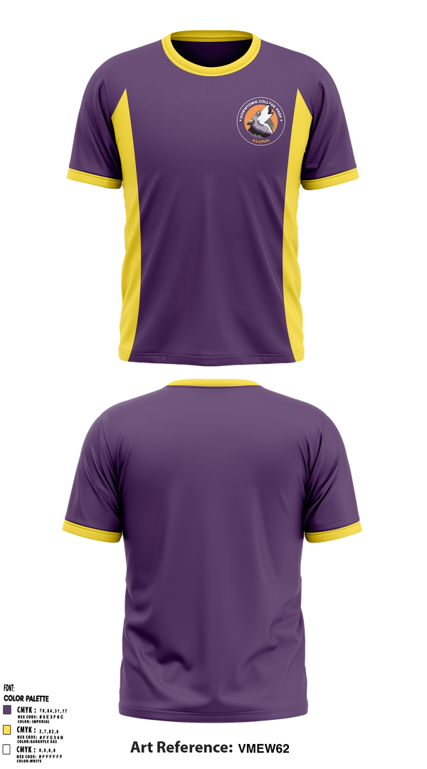 Short Sleeve Performance Shirt, Downtown College Prep - El Primero High School, Spirit Store, Teamtime, Team time, sublimation, custom sports apparel, team uniforms, spirit wear, spiritwear, sports uniforms, custom shirts, team store, custom team store, fundraiser sports, apparel fundraiser