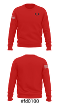 Hibriten High School Wrestling 33577062 Crew Neck Sweatshirt - 16
