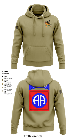 Hoodie, , Army, Teamtime, Team time, sublimation, custom sports apparel, team uniforms, spirit wear, spiritwear, sports uniforms, custom shirts, team store, custom team store, fundraiser sports, apparel fundraiser