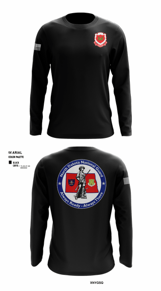 Long Sleeve Performance Shirt, , National Guard, Teamtime, Team time, sublimation, custom sports apparel, team uniforms, spirit wear, spiritwear, sports uniforms, custom shirts, team store, custom team store, fundraiser sports, apparel fundraiser
