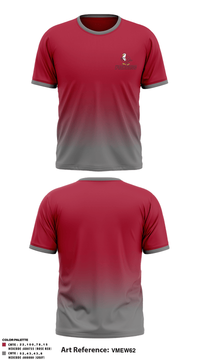 Friends University Tennis 31162977 Short Sleeve Performance Shirt - 1
