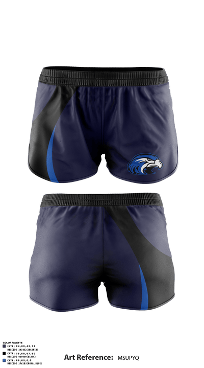 Big Springs Charter School 83708819 Track Shorts - 1