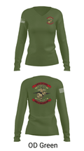 2nd Supply Battalion 27685177 Women's Long Sleeve V-neck Shirt - 39