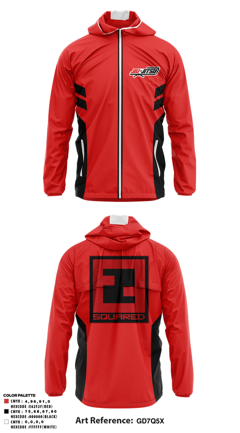 Windbreaker, Squared, Wrestling, Teamtime, Team time, sublimation, custom sports apparel, team uniforms, spirit wear, spiritwear, sports uniforms, custom shirts, team store, custom team store, fundraiser sports, apparel fundraiser
