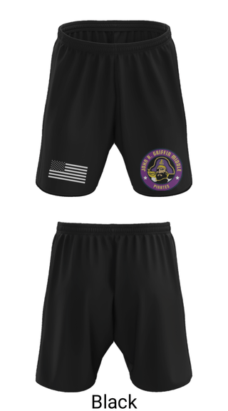 Athletic Shorts With Pockets, John Griffin Middle School Basketball, Men's Basketball, Teamtime, Team time, sublimation, custom sports apparel, team uniforms, spirit wear, spiritwear, sports uniforms, custom shirts, team store, custom team store, fundraiser sports, apparel fundraiser