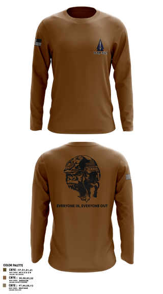 Long Sleeve Performance Shirt, 3rd SFAB, Army, Teamtime, Team time, sublimation, custom sports apparel, team uniforms, spirit wear, spiritwear, sports uniforms, custom shirts, team store, custom team store, fundraiser sports, apparel fundraiser